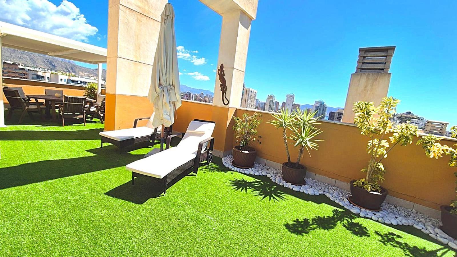 Beach Penthouse Apartment Benidorm Cala Cala de Finestrat Exterior foto